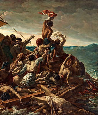 La balsa de la Medusa (1819), de Théodore Géricault